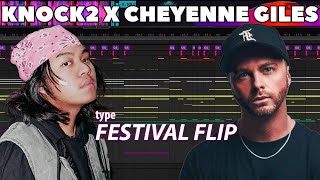 So I Made A Knock2 X Cheyenne Giles Type Festival Flip