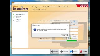 Soft Restaurant Error de conexión al actualizar screenshot 5