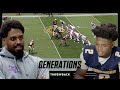 Cam Jordan & Quency Wiggins React to Best Pro & High School Sacks | NFL Generations