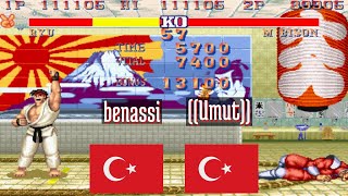 Street Fighter II Champion Edition (FT5) - benassi (TR) vs ((Umut)) (TR) - 2021-07-16