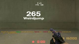 CS 1.6 KZ - 10AA | 267.5 units Weird Jump (265 block)