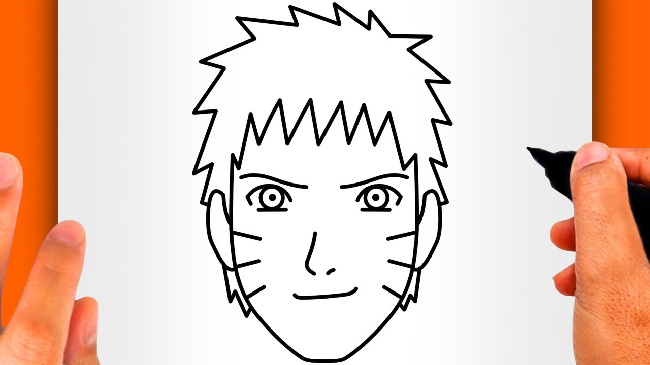 HOW TO DRAW NARUTO (EASY NARUTO DRAWING)