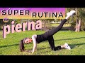 RUTINA DE PIERNA 15 MINUTOS INSPIRADA EN BARRÉ (EN CASA SIN EQUIPO ADICIONAL) ♡