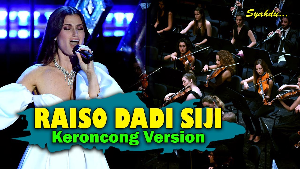 RAISO DADI SIJI - Sayang aku ikhlas trimo dadi sing ke loro || Keroncong Version Cover