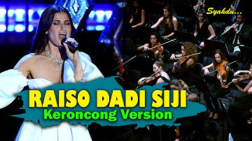 RAISO DADI SIJI - Sayang aku ikhlas trimo dadi sing ke loro || Keroncong Version Cover