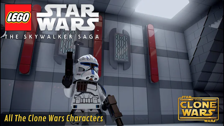 LEGO Star Wars: The Skywalker Saga - ALL THE CLONE WARS CHARACTERS - SIDE BY SIDE COMPARISON