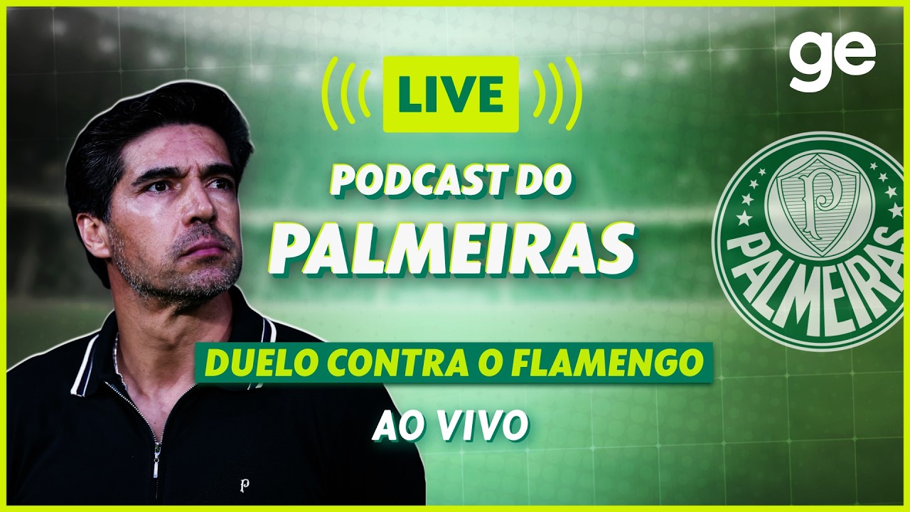 AO VIVO! GE PALMEIRAS ANALISA VITÓRIA CONTRA O FLAMENGO PELO BRASILEIRÃO | #podcast | ge.globo