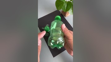 Making a propeller from a plastic bottle