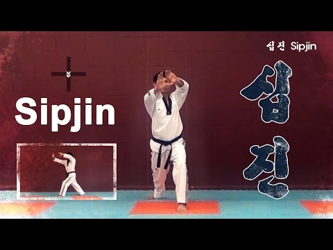 WT Taekwondo Black Belt Poomsae Sipjin | 품새 십진 | TaekwonWoo