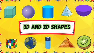3D and 2D Shapes Leaning | 3d and 2d Shapes Leaning | PokoPlanet TV