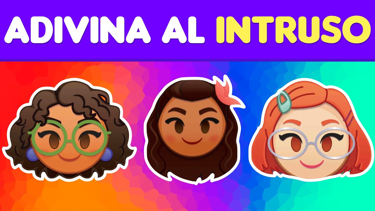 Encuentra al INTRUSO #1 🎬🔎 ( Juegos Disney ) Adivina QUIZ