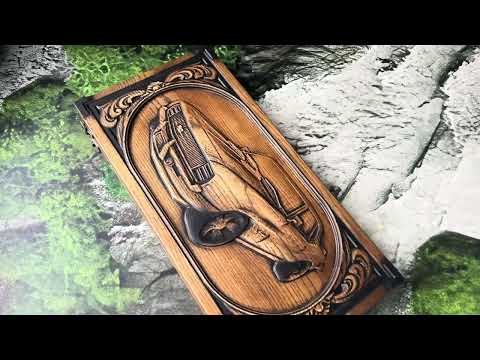 Нарды «Камаро» 23×48 см., видео 1