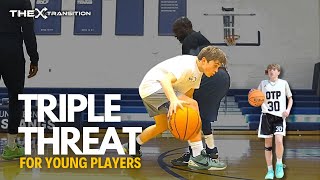 Triple Threat Mastery | 9th Grader Learns Pro Footwork