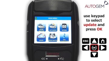Updating The i-Sensor PRO/EVO Tool & OBD Module Over WI-FI & Bluetooth