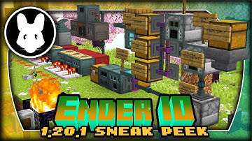 Ender IO 1.20.1 Sneaky Peek! Minecraft-mod