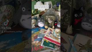 Every Studio Ghibli Item I got in Japan 🧺🌿 #studioghibli #totoro #japan #travel #shorts #viral