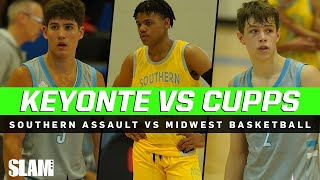 Keyonte George 🆚 Gabe Cupps \& Reed Sheppard‼️ Semi-Final BATTLE in Houston