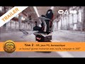 Yaw2 fauteuil gamer motoris pour pc et casques  vr