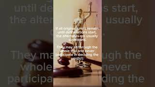 Alternate jurors #juryduty#jurors#courtfacts#howcourtswork#courtroom101
