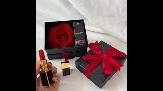 Quà Tặng Valentine - Hoa Kèm Son