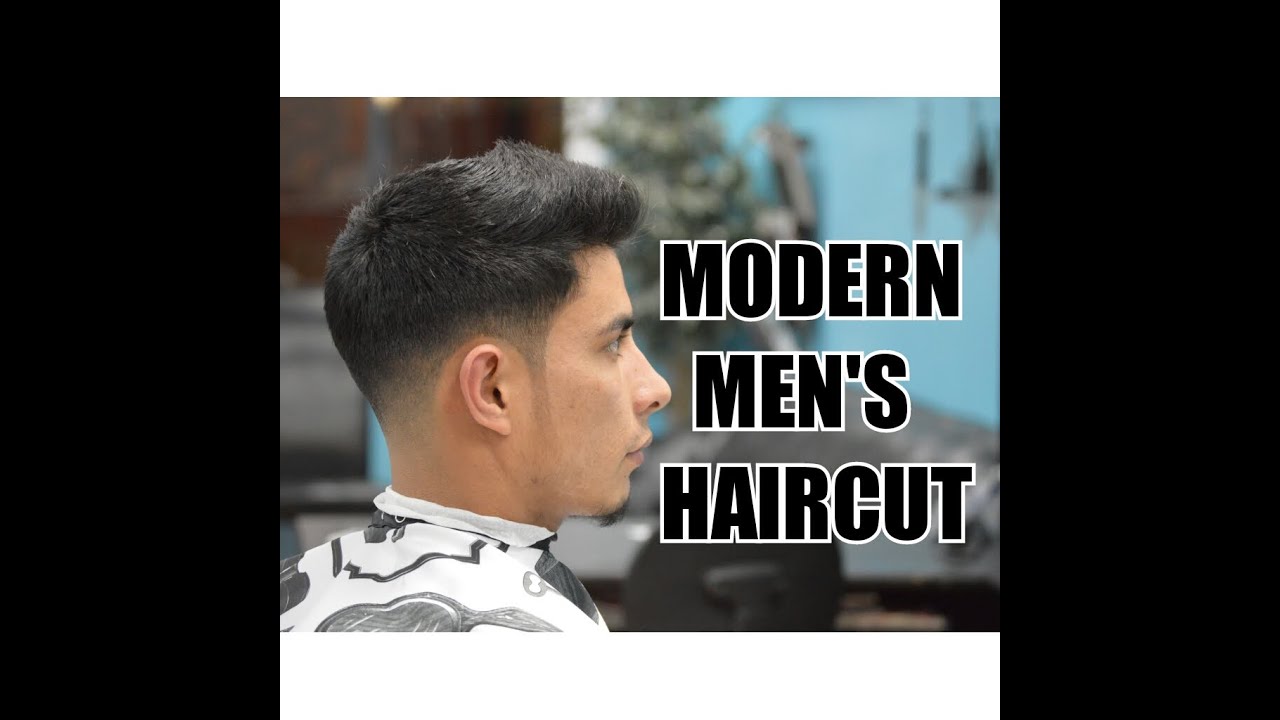 Modern Men S Haircut Tutorial Low Fade Youtube