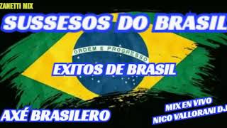 Sussesos Do Brasil (Exitos de Brasil) Axé Brasilero Mix En Vivo Nicolas Vallorani dj -Zanetti Mix-
