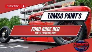 Tamco Paint's OEM Color - Ford Race Red