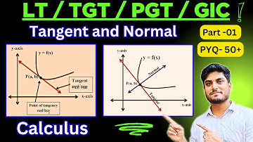 Tangent and Normal | Calculus | UPPSC LT Grade Exam | TGT |PGT |GIC | PYQ-51|Short Trick|By VK Maths