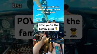 POV: You Just Became the Family Pilot 👀#shorts #aviation #avgeek #airplane #inspiration #flywithme