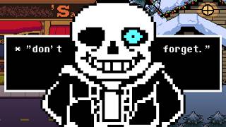 SANS KNOWS SOMETHING WE DON'T... (Discussing Deltarune)