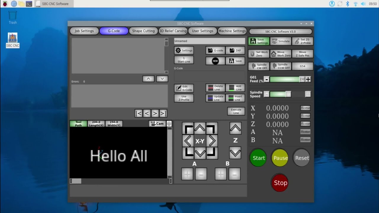 DIY Raspberry Pi CNC (SBC-CNC) using DXF Files
