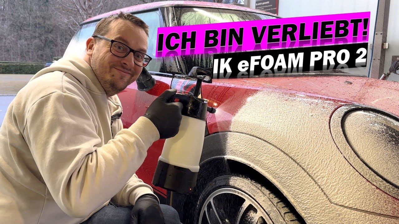 Andreas ist verliebt! IK eFoam Pro 2 Fazit und Vergleich zum Carton Korea Akku-Schaumsprüher
