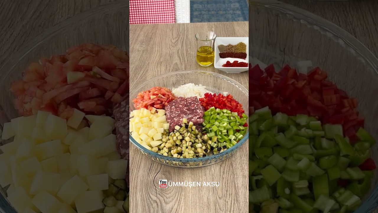 Türlü Yemeği Tarifi / Türlü Yemeği nasıl yapılır / Fırında Türlü Tarifi / Recipes