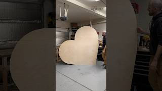 Big Heart Backdrop build #heart #backdrop #eventdecor