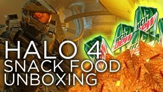 HALO 4 लिमिटेड एडिशन MTN DEW और DORITOS अनबॉक्सिंग! DO THE DEW! पृथ्वी का सबसे ज़बरदस्त स्वाद! screenshot 4
