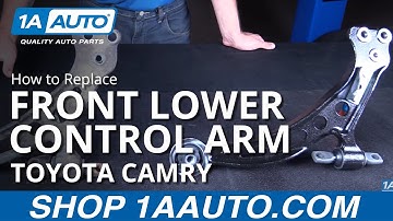 How to Replace Front Lower Control Arm 92-01 Toyota Camry