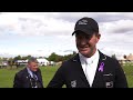 Jesse Campbell very happy with his first Burghley experience