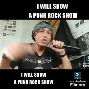 Raljean Caballero - Naked Punk Rock Show @raljeancaballero1490 @punk