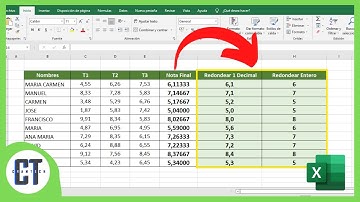 Como Redondear Números Decimales en Excel