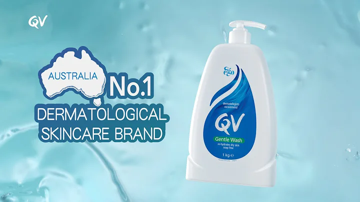 QV Gentle Wash with 15% glycerin for skin hydration