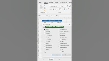 Dont delete blank rows like this‼️Insted use Amazing trick . #excel #shorts #exceltips #exceltricks