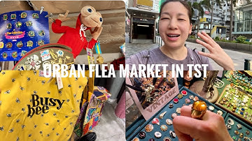 Urban Flea Market in Tsim Sha Tsui Hong Kong