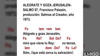 Vídeo de Alégrate Y Goza Jerusalén