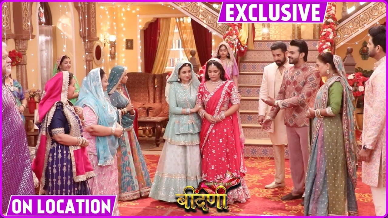 Съемки сериала «Биндани»: Чару опоздала на помолвку, опоздав на церемонию помолвки.