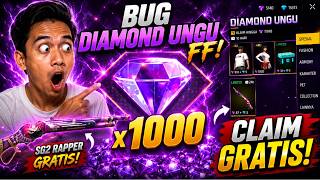 CARA CEPAT KUMPULKAN DIAMOND UNGU FF !! DAPET SG2 RAPPER GRATIS DARI EVENT DM UNGU 2026 ✅✅