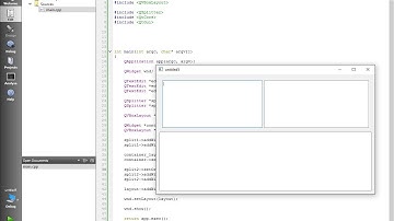 QT layout splitter part2