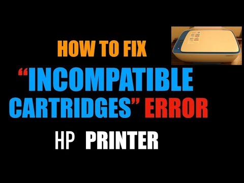 How To Fix An “Incompatible / Missing Cartridge” Error On ANY HP Printer | review.