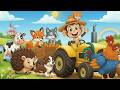 Monkey Funny Fixes Tractor and Plows Beet Field - Farm Work | MonKey Cartoon 🐒