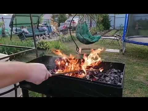 Аджапсандал на мангале .Салат из печёных овощей 🔥