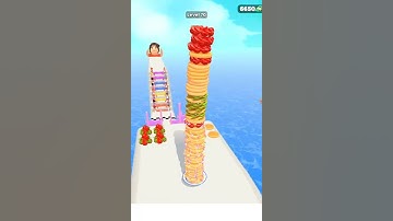 Pancake Run Level 70 Gameplay Walkthrough Android #Shorts